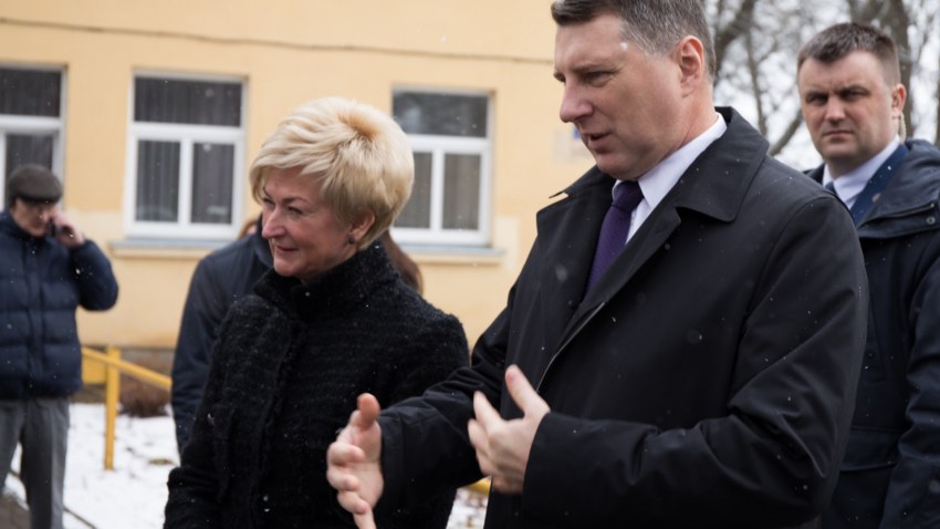 Latvijas Valsts prezidenta vizīte Strazdumuižas ciematā