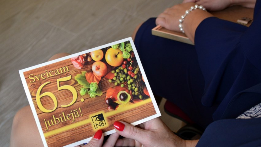 LNB Cēsu TO 65 gadu svinības